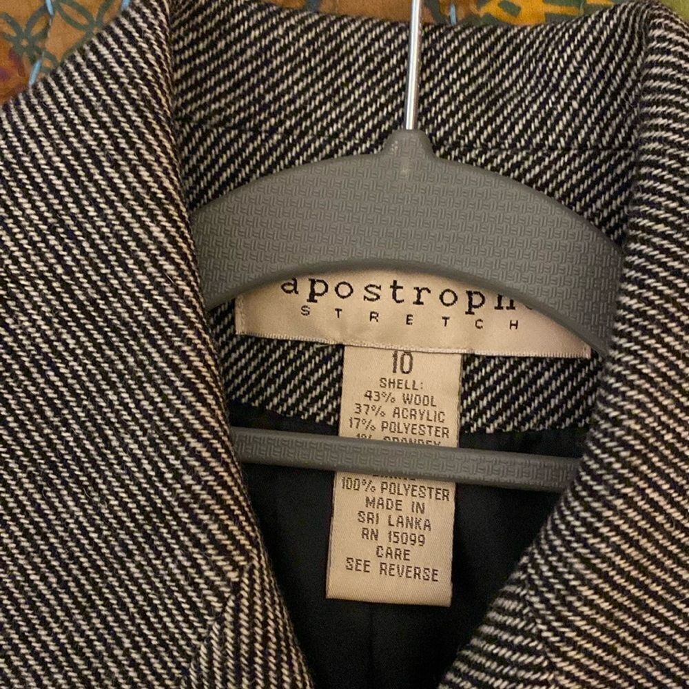 ‎Apostrophe Tweed Double-Breasted Jacket 😎💖🥰 - Picture 5 of 5